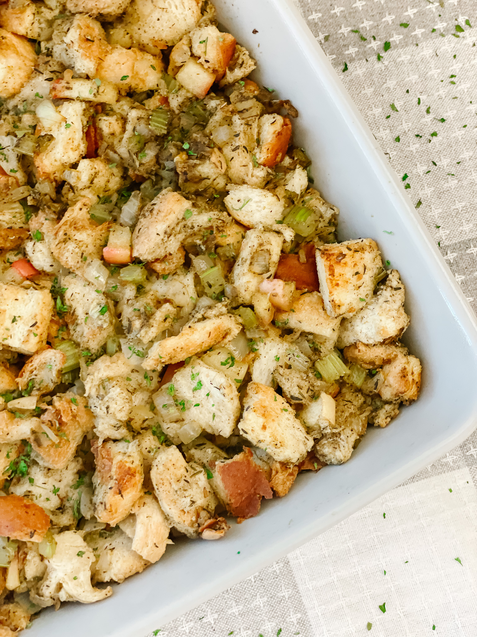 Classic Apple Sage Stuffing - Everyday A